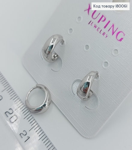 Серьги кольца  180061 фото 1