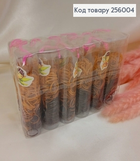 Резинка силиконовая Тропиканка коричневая 12уп 256004 фото