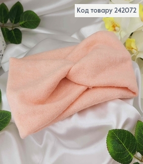 Повязка Ангора, Персиковая, 21*13см, Украина 275026 фото