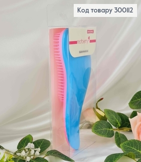 Щетка для волос, Redberry (тангл тизер), Голубо-Розово средняя(19*8), качественный Китай 300112 фото