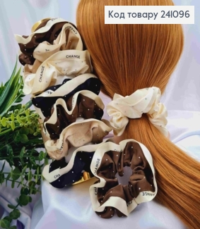 Резинка объемная со стразами CHANGE, диаметр 4-11см, цвета в ассортименте. 241096 фото