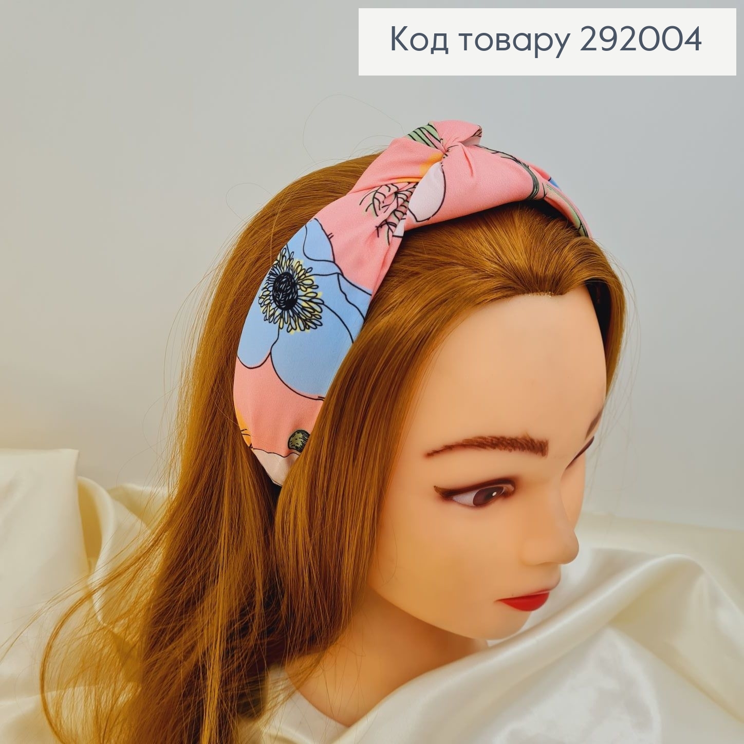 Обруч чалма с цветами в асс. 292004 фото 2