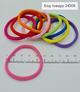 Резинка цветная в асс. 10 шт / уп. цена за уп. 245011 фото
