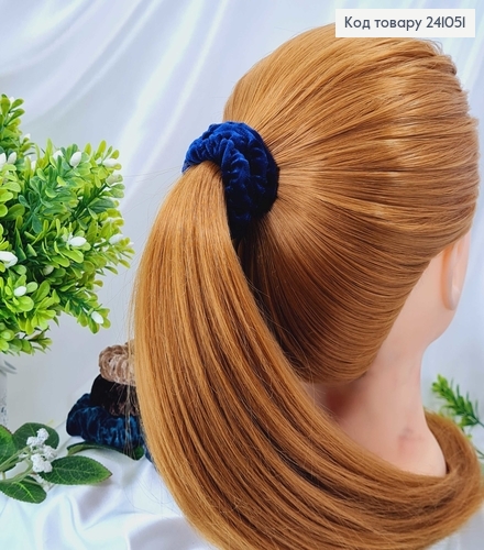 Резинка велюр Жатка 7см в асор. 241051 фото 1