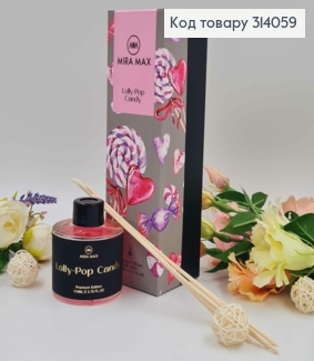 Аромадифузор 110мл. аромат Lolly-Pop Candy. MIRA MAX, Україна 314059 фото