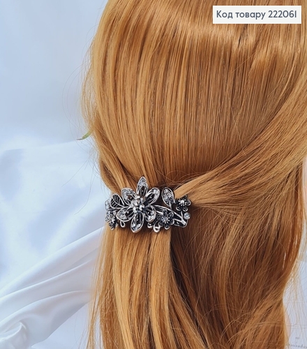 Заколка автомат металл в асс. 222061 фото 2