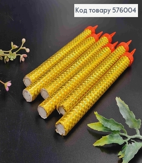 Холодный фонтан в торт, с подставкой, 15см+2см, 6шт/уп. 576004 фото