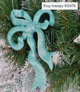 Новогодняя фигура Блеск Бантик МЯТА, 14,5*10,5см, Украина 612476 фото