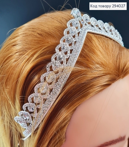 Диадема Свадебная мечта с камнями 294027 фото 4