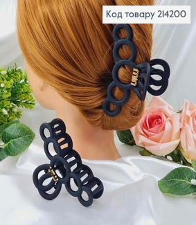 Краб каучук, матовый Черный, "Ауди" с золотой пластинкой, 10см 214200 фото