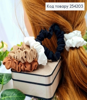 Резинка ЖАТКА, Пастельні кольори в асортименті, 6см 254203 фото