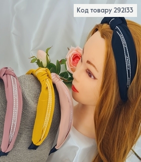 Обруч чалма в тканині JANDJ в асорт. 292133 фото