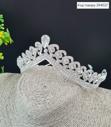 Диадема Свадебная мечта с камнями 294027 фото 3