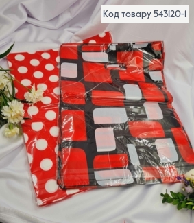 Пакет полиэтиленовый большой, Красного цвета в ассортименте, 44х35см, 100шт/уп 543120-1 фото