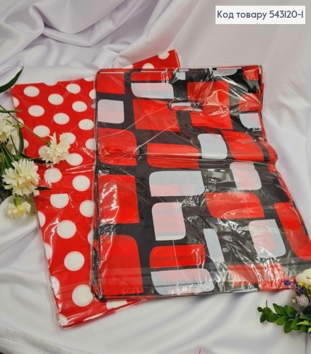 Пакет полиэтиленовый большой, Красного цвета в ассортименте, 44х35см, 100шт/уп 543120-1 фото 1