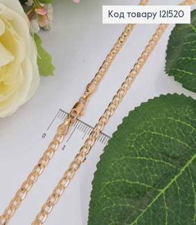 Цепочка Панцирное плетение, 3,5мм, дл. 50см, Xuping 18K 121520 фото