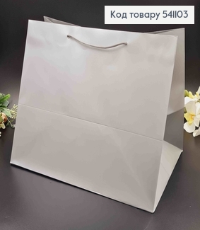 Пакет бумажный "Однотонный" 37*31*26 в ассорт. 541103 фото