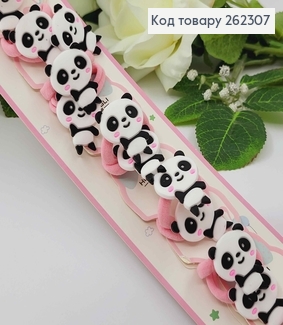 Набор резинок с веселой Пандой, 20шт/наб. 262307 фото
