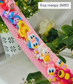 Набор детских резинок "Персонажи мультиков" 20шт/наб. 261193 фото