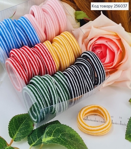 Резинка микрофибра Зебра, 30шт/уп, Китай 256037 фото 1