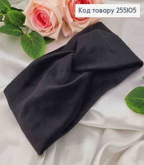 Повязка Велюровая цвет ЧЕРНЫЙ 23*9,5см в ассор. 275060 фото