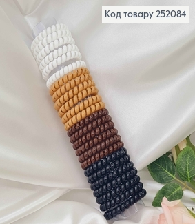 Резинка пружинка 5,5см, в темних тонах. 252084 фото