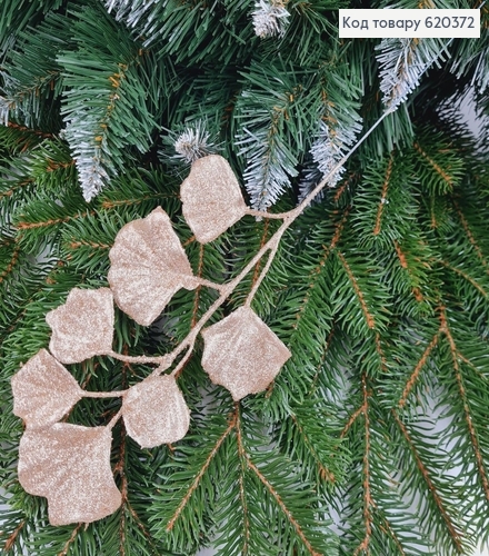 Гілочка декоративна ШАМПАНЬ блиск, 37см 620372 фото 1