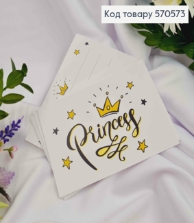 Мини открытка (10шт) "PRINCESS" 7*10 см, Украина 570573 фото