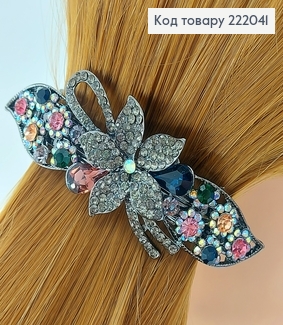 Заколка автомат металл Роскошные в асс. 222041 фото