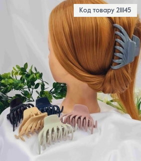 Краб пластик глянцевый, "Паучок", 8см, Цвета в ассортименте. 211145 фото