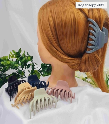 Краб пластик глянцевый, "Паучок", 8см, Цвета в ассортименте. 211145 фото 1