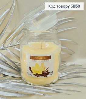 Аромасвечи в банке BISPOL Ваниль 120 г / 28 часов 71-67 313034 фото