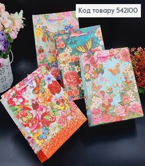 Пакет бумажный "Летний Сад", 18х23х8см, в ассорт. 542100 фото