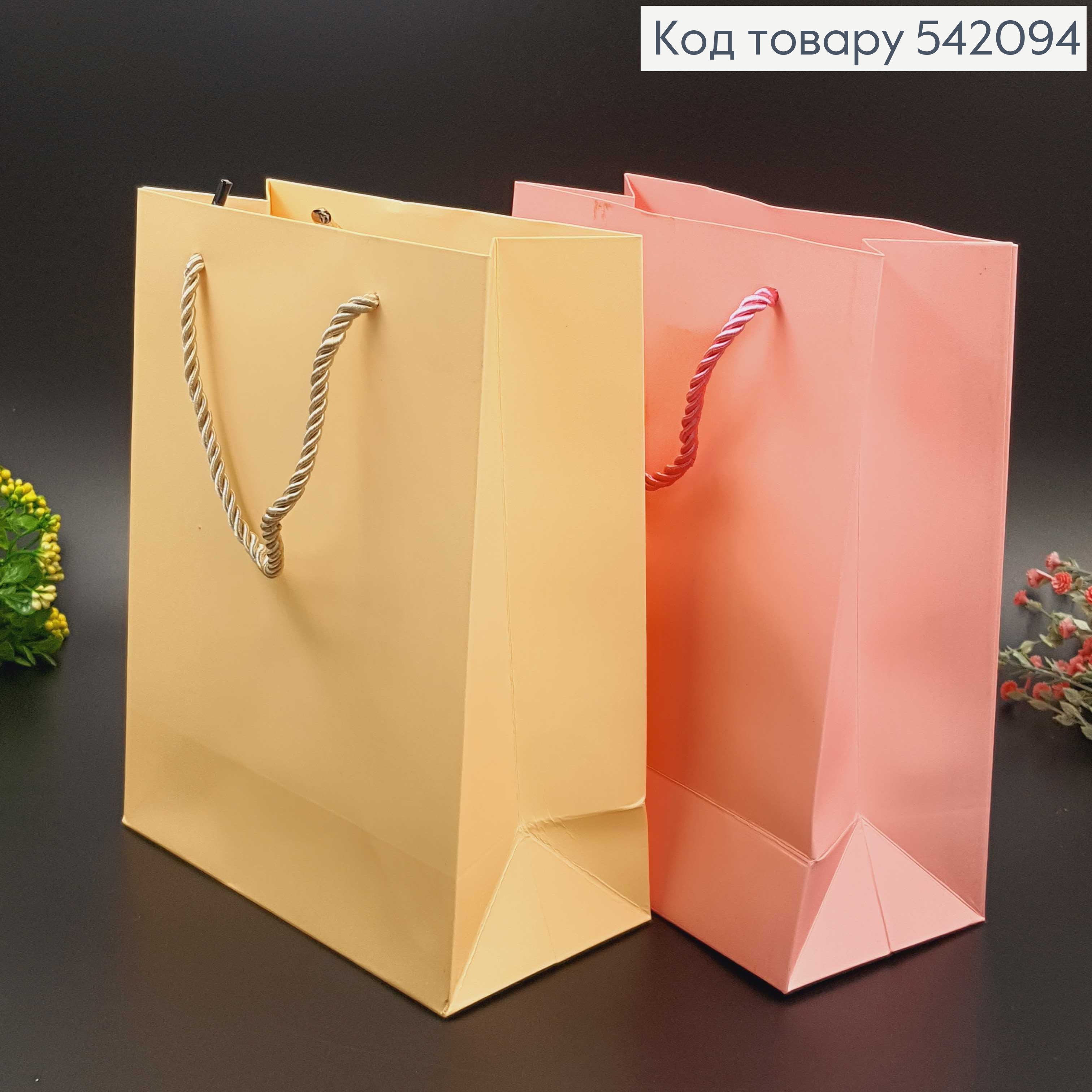 Папет бумажный разных цветов 19,5х24 см в ас. 542094 фото 1