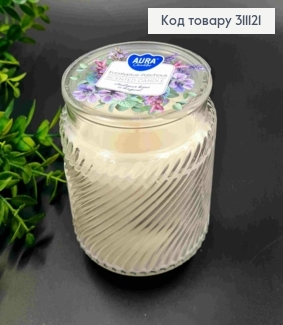 Аромасвічка стакан AURA "Eucalyptus - Patchouli", 250 г/40 годин, AC-001-478 311121 фото