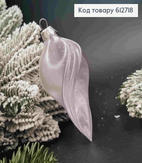 Фигурка  мираж "БУРУЛЬКА ", ПРОЗРАЧНОЕ, 10*5см, украшение пластиковое, Украина 612718 фото