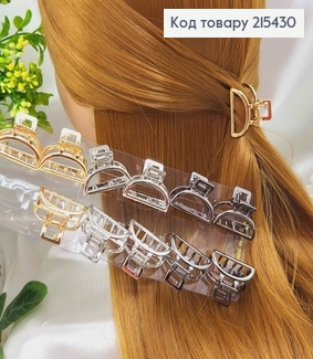 Краб металл, Дуга, 3см, цвета в ассорт. 215430 фото