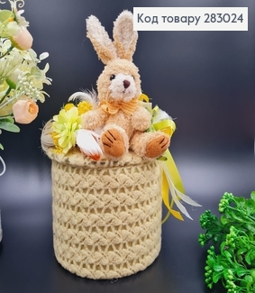 Коробка подарочная 13*17см ЗАЙЧИК (15см), ручная работа, Украина 283024 фото