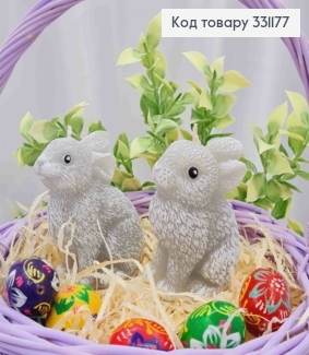 Свеча декоративная "Зайчонок", Цвета в ассортименте, 70 гр/3 часов, Bartek candles 331177 фото