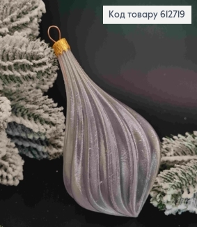 Фигурка мираж "БУРУЛЬКА", ПРОЗРАЧНОЕ, 12*8см, новогодние украшения, пластик, Украина 612719 фото