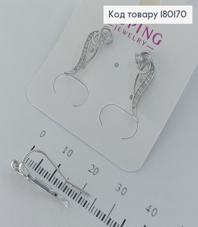 Серьги  гачок Нежные медзолото Xuping 180170 фото