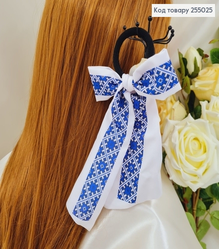 Резинка 5см, Твилли Банкт 9*15см, синий, ВИШИВАНКА (ручная работа, Украина) 255025 фото 1