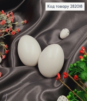 Заготовка "Гусяче" яйце пластик 5х7,5 см 282018 фото