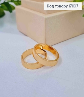 Кольцо Обручальное кольцо классическое, 3мм Xuping 18K 171107 фото