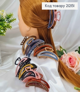 Краб пластик 10см, Дуга двокольорова з обідком, в асорт. 212151 фото