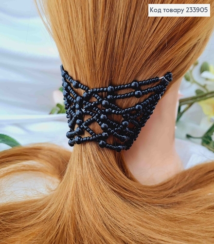 Заколка Монтера для волос черная 233905 фото 2