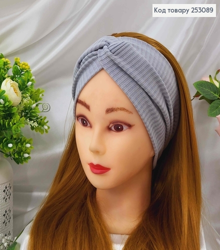 Повязка рубчик Мустанг СІРА 21*11,5см, ручная работа Украина 253089 фото 1