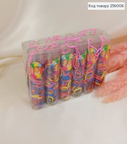 Резинка силиконовая Тропиканка цветная №2 12упаковок 256006 фото 1