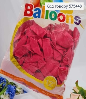 Воздушные шары латексные, РОЗОВЫЕ 12', YH, 100 шт/уп 575448 фото