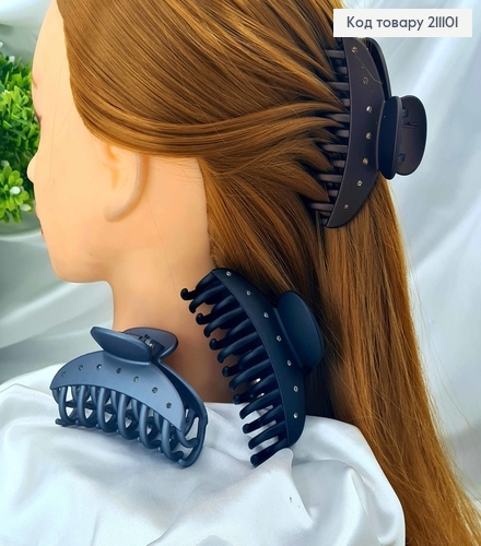 Краб пластик двойной с камешками "Семь желаний" 9см коричневые тона в ассорт. 211101 фото 1